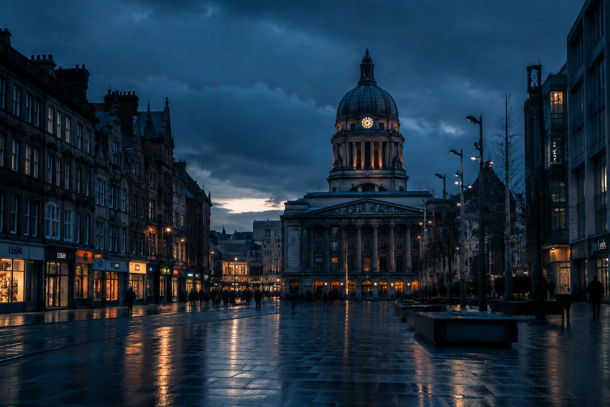 Nottingham skyline